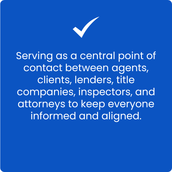 Our Core Transaction Coordination Services