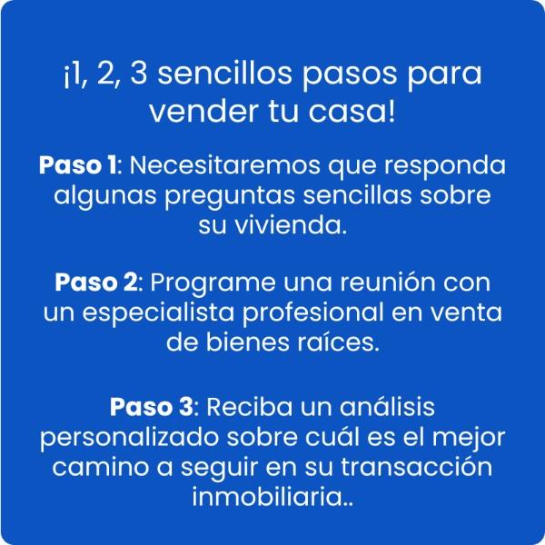 ¡1, 2, 3 sencillos pasos para vender tu casa!