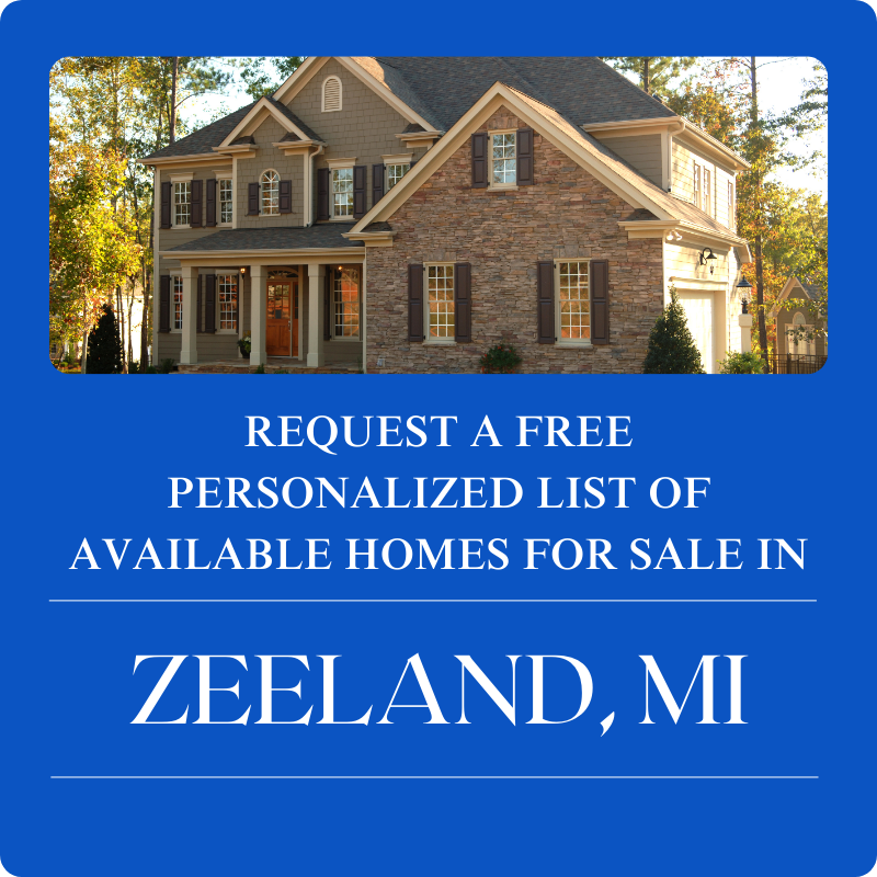 Homes for Sale in Zeeland, MI