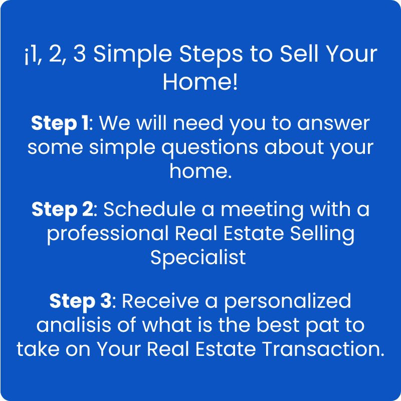 ¡1, 2, 3 Simple Steps to Sell Your House!