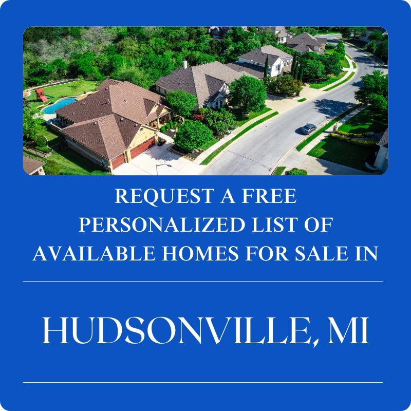 Homes for Sale in Hudsonville, MI