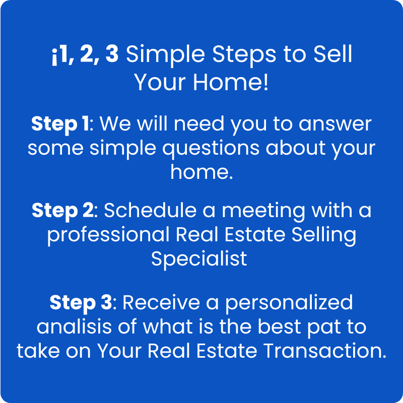 ¡1, 2, 3 Simple Steps to Receive the Best Offer for Your House!