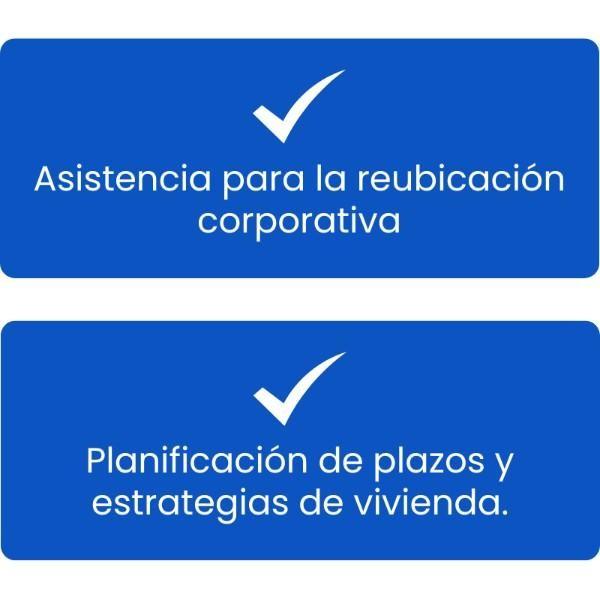 Nuestros servicios principales de reubicación
